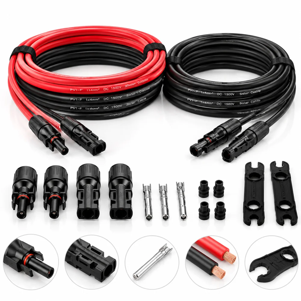 Solar Cable & MC4 Connectors